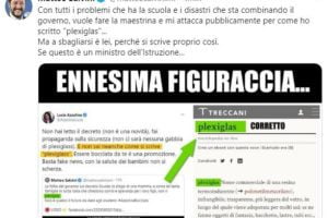 Sul “Plexiglas” la Treccani dà ragione a Salvini: la ministra Azzolina ha torto