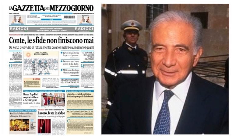 Bari, fallite le società Edisud e Mediterranea che pubblicano la “Gazzetta del Mezzogiorno”: proprietario è il catanese Mario Ciancio