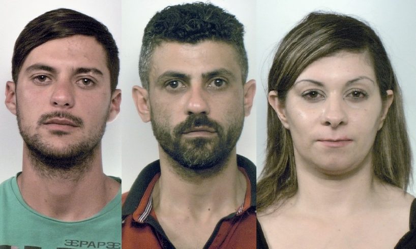 Riposto, sequestrati oltre 5 kg. di droga: in manette 2 uomini e una donna, tutti di Acireale