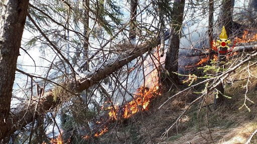 incendio Parco dell'Etna