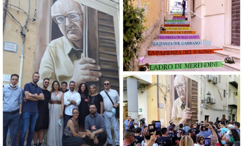 Camilleri e il murales di Porto Empedocle: l’arte urbana rigenera le città