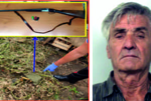 Aci Catena, fruttivendolo 76enne nascondeva un fucile nel giardino: arrestato