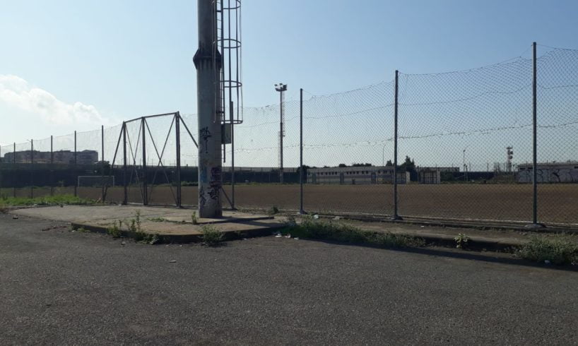 Paternò, messo in sicurezza il campo ‘Totuccio Bottino’: collocati nuovi corpi illuminanti