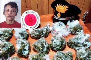 Catania, nell’androne della palazzina teneva 340 grammi di marijuana: arrestato in flagranza