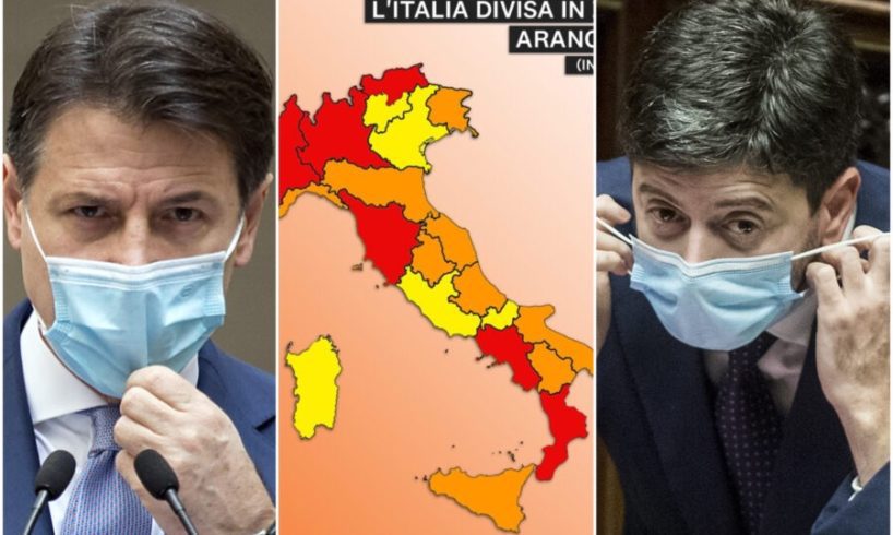 Covid, Campania e Toscana zona rossa. Speranza: “Nessuna pagella alle regioni. La luce in fondo al tunnel si vede”