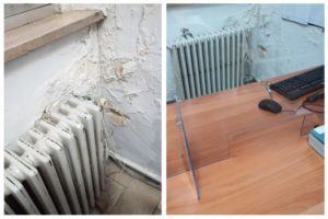 Adrano, l’ufficio del Comune è una bolla di umidità: non fate finta di non vedere