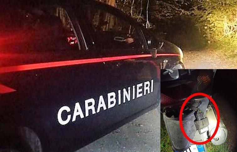 Motta S. Anastasia, due giovani arrestati in flagranza per il furto di un motociclo: vicino al cimitero comunale