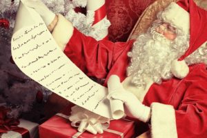 Letterina a Babbo Natale: “Portaci aria nuova e un sacco di normalità. Manda giganti e non nani da giardino”