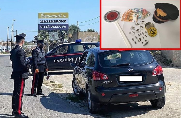 A Mazzarrone e Licodia Eubea i controlli anticovid fanno scoprire due coppie di giovani pusher