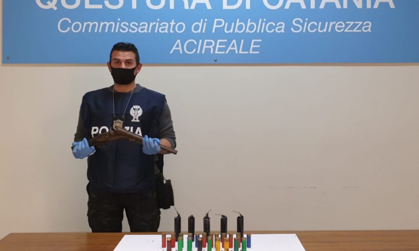 Acireale: lupara, esplosivi e munizioni nascosti sottoterra: arrestato 52enne