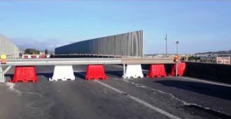 Belpasso, sopralluogo Anas sul cavalcavia della SS 121 danneggiato ieri: interdetta al traffico strada sovrastante