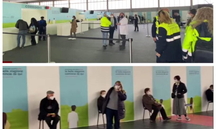 Covid, a Palermo il primo centro vaccinale della Sicilia: 62 postazioni alla Fiera del Mediterraneo