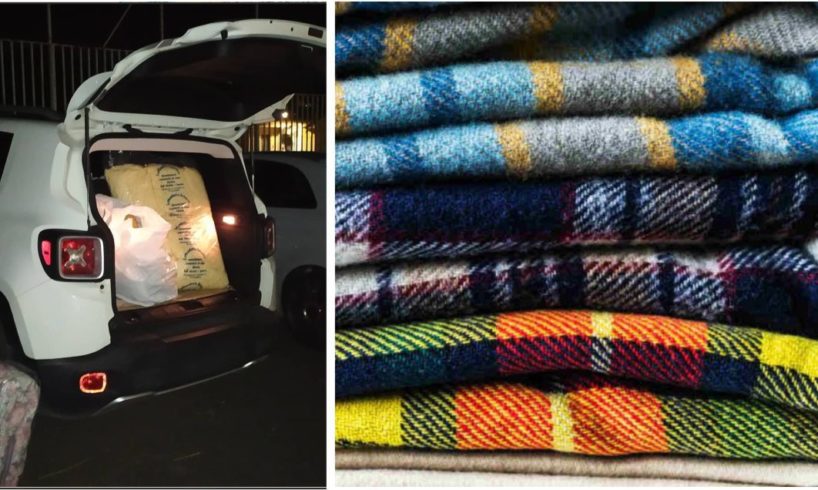 Paternò, oltre 200 coperte in 36 ore per i poveri della baraccopoli. Paternò C’è: “Obiettivo raggiunto. Grazie”