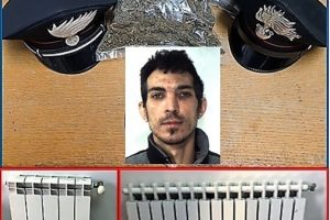 Ramacca, ruba termosifoni in una scuola e a casa gli trovano 300 g di marijuana: arrestato