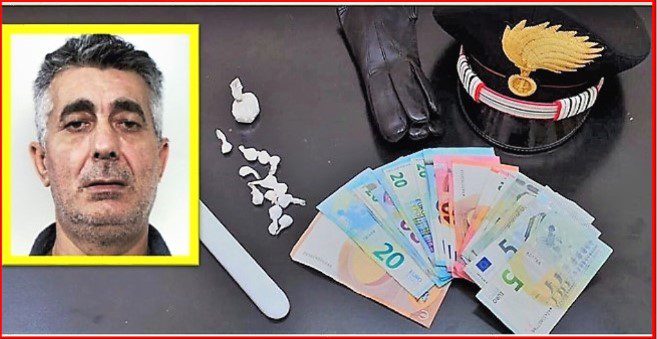 Giarre, 12 dosi di cocaina nascosta tra le patate: arrestato 53enne