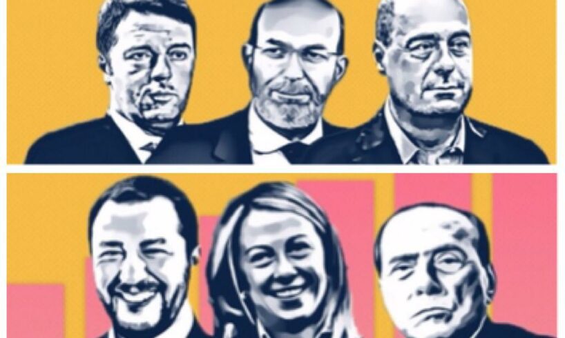 Sondaggi, Agi-YouTrend: FdI sfiora il 18%. In calo i partiti a sostegno di Draghi (ma per il Pd solo 0,1)