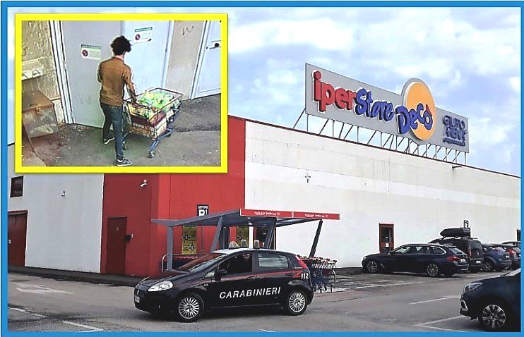 Riposto, fa il pieno di alcolici nel carrello e tenta la fuga dall’uscita di sicurezza: 23enne arrestato per furto