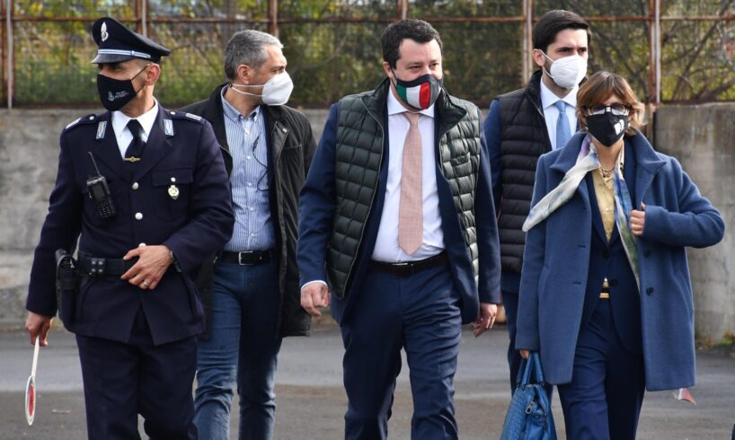 Caso Gregoretti, Salvini a Catania nell’aula bunker di Bicocca: oggi Gup decide rinvio a giudizio