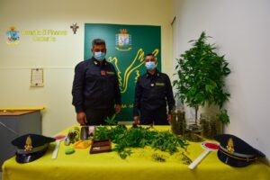 A Giarre e Sant’Alfio sequestro di marijuana: arrestato un catanese