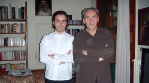 Battiato: “Minchia, tutti i miei dischi hai?”. Quando Alessio conobbe il Maestro assieme a Sgalambro