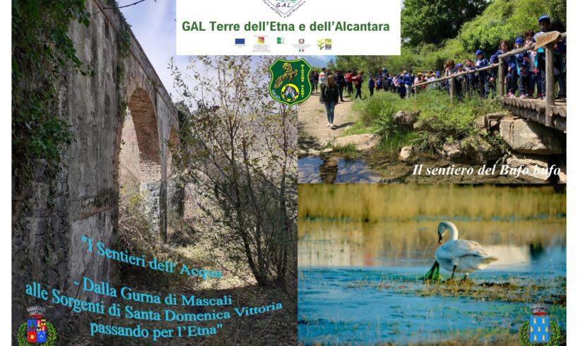Mascali, le Giacche Verdi di Bronte presentano i “Sentieri dell’Acqua”: progetto finanziato dal Gal Terre dell’Etna e dell’Alcantara