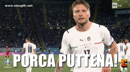 Europei, “Porca puttena”: l’esultanza suggerita da Lino Banfi contagia Immobile e Insigne