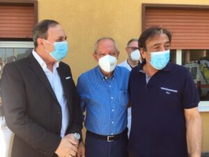 Paternò, il Commissario anticovid Liberti visita il Centro vaccinale: “Supporto importante per i cittadini”