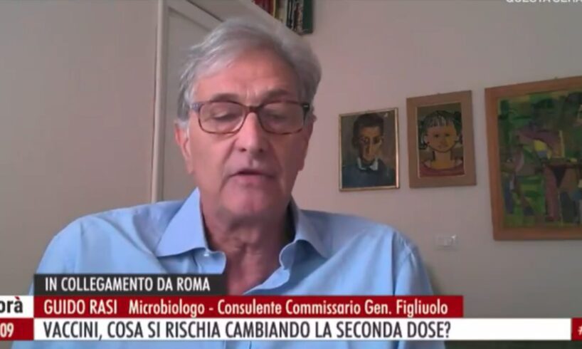 Covid, Rasi: “Prima dose AstraZeneca, seconda Pfizer o Moderna. Immunità può essere più completa”