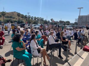 Catania, concerto omaggio di coro e orchestra del ‘Bellini’ per gli operatori sanitari: all’Arnas Garibaldi