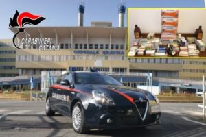 Caltagirone, farmaci dell’ospedale venduti al mercato nero da dipendente Asp: già indagato in operazione ‘Requiem’