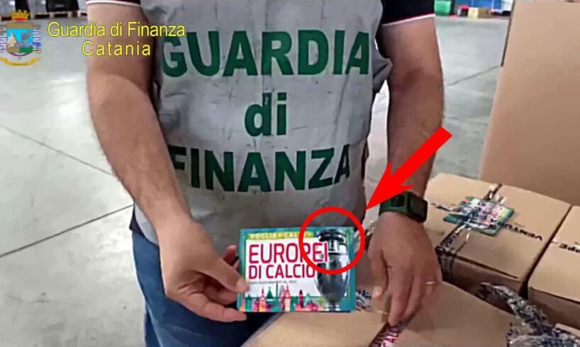 Catania, Euro 2020: sequestrati 9 mila calendari taroccati
