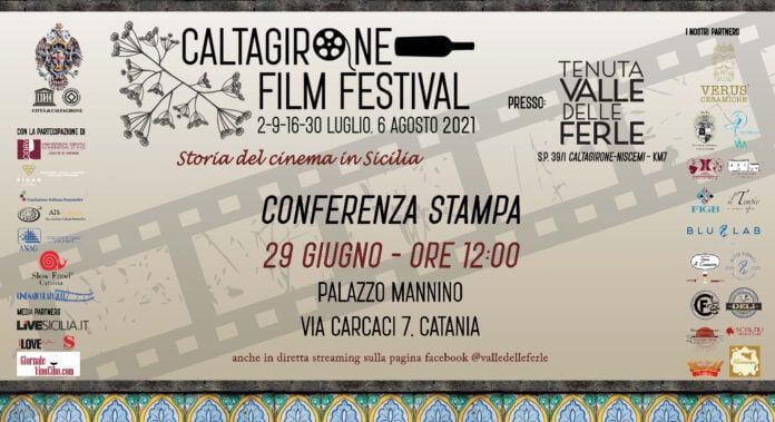 Cinema, domani si presenta il ‘Caltagirone Film Festival’: Sicilia in celluloide ed eccellenze vinicole