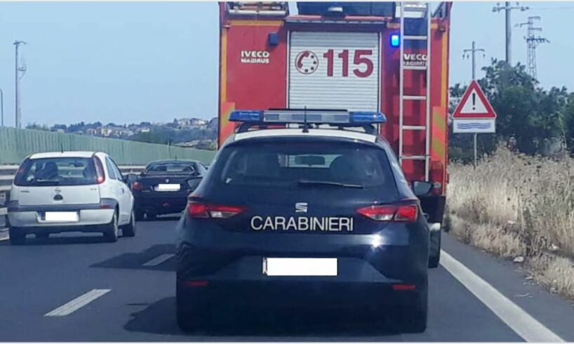 Belpasso, incidente autonomo sulla SS 121: illeso il conducente dell’auto