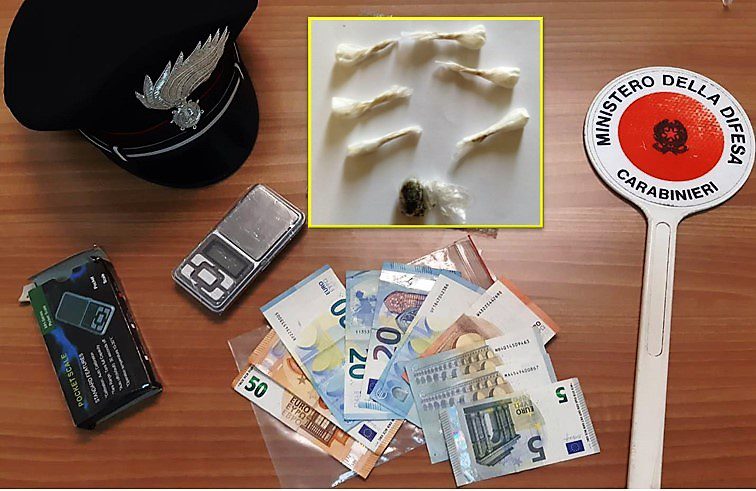 Piedimonte Etneo, pusher-fattorino consegnava pane e cocaina: arrestato 49enne al servizio di un forno di Bronte