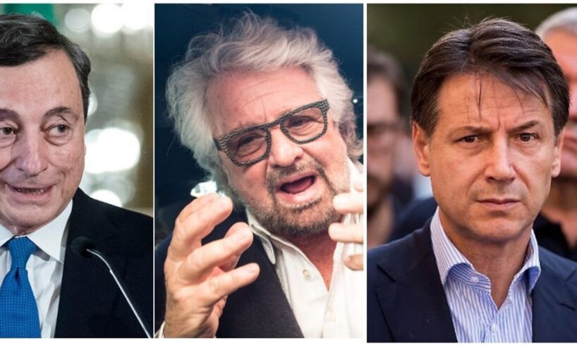 M5S, mediazione impossibile tra Conte e Grillo: gli effetti sul governo Draghi