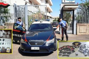A Scordia e Ramacca spacciatori nella rete dei militari: 27enne arrestato e 22enne denunciato