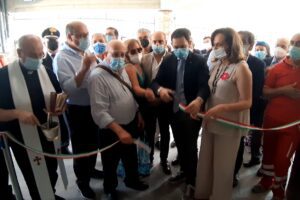 Bronte, inaugurato l’hub vaccinale. Firrarello: “Aiuterà i cittadini del territorio a proteggersi”