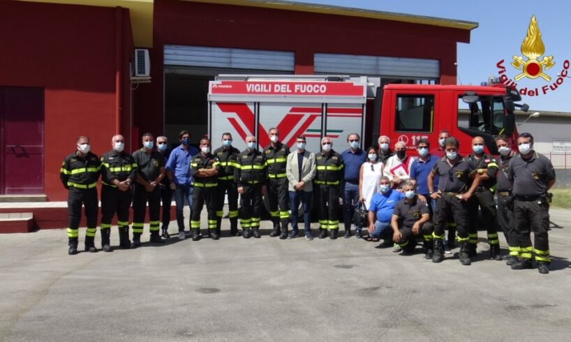 Palagonia, operativo il distaccamento dei Vigili del Fuoco: 5 unità, attivo H24