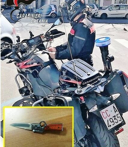 Catania: “Mi hai rubato le bici” e tenta di accoltellarlo. Arrestato 71enne