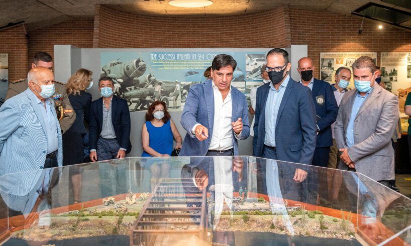 Catania, Museo dello Sbarco: Pogliese inaugura il plastico della battaglia del Ponte di Primosole
