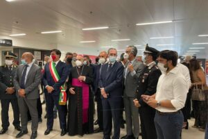 Catania, inaugurata la stazione Cibali della Metropolitana. Pogliese: “Un altro tassello della grande rete di trasporto”