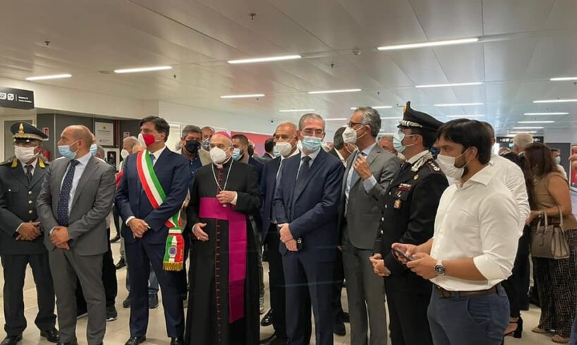 Catania, inaugurata la stazione Cibali della Metropolitana. Pogliese: “Un altro tassello della grande rete di trasporto”