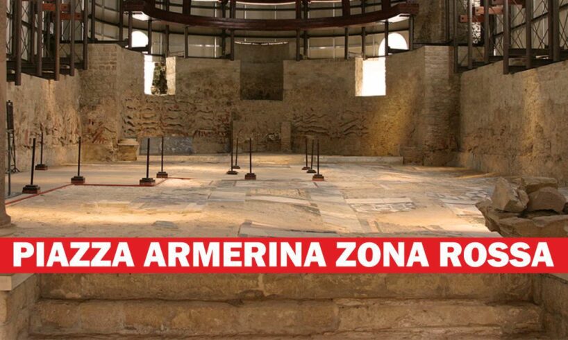 Covid, Piazza Armerina in zona rossa da domani: consentite le visite ai mosaici della Villa Romana del Casale