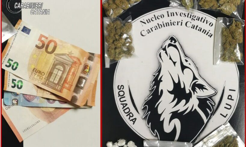 Catania, spacciava facendo consegne a domicilio, utilizzando auto a nolo. Beccato dai carabinieri