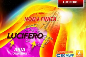 Caldo, ‘Lucifero’ ha mantenuto la promessa: al Sud prevista graduale diminuzione