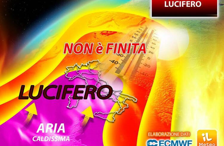 Caldo, ‘Lucifero’ ha mantenuto la promessa: al Sud prevista graduale diminuzione