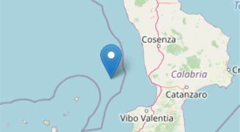 Forte scossa di terremoto in Calabria avvertita anche a Messina: epicentro a 58 km da Lamezia Terme