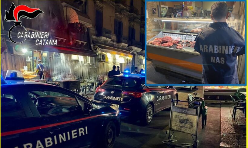 Catania, controlli sullo ‘street food’ nel centro storico: elevate numerose sanzioni per irregolarità