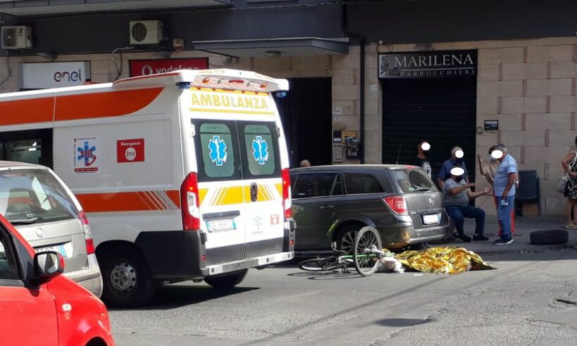 +++ULTIMORA+++ Paternò, anziano su una bici muore in via E. Bellia: malore o incidente