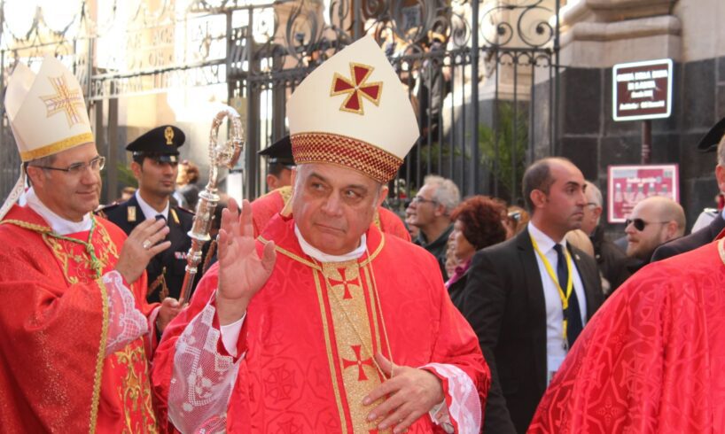 Catania, la conferma dell’Arcidiocesi: “Mons. Gristina è positivo al Covid, avviato il trattamento medico”
